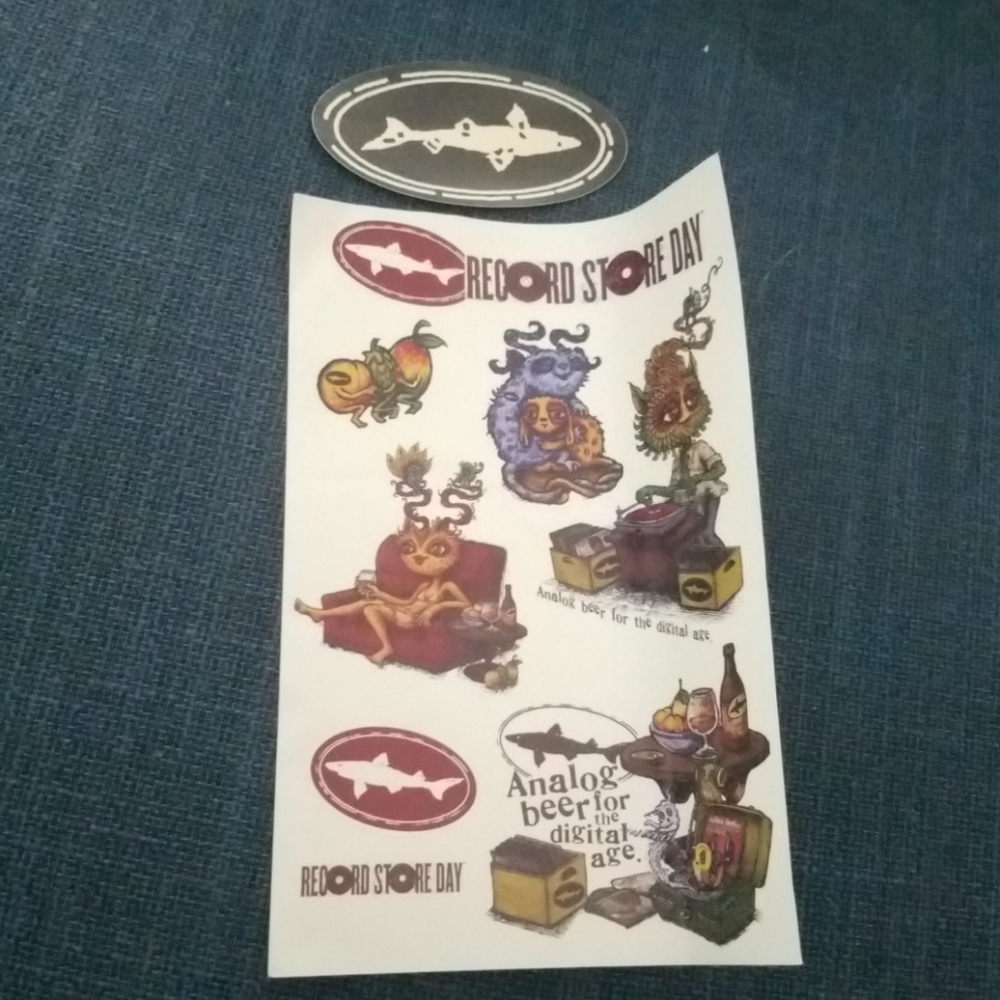 Dogfish Head  Brewry Record Store Day sickers